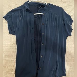 Lucky Brand Blue Button Down